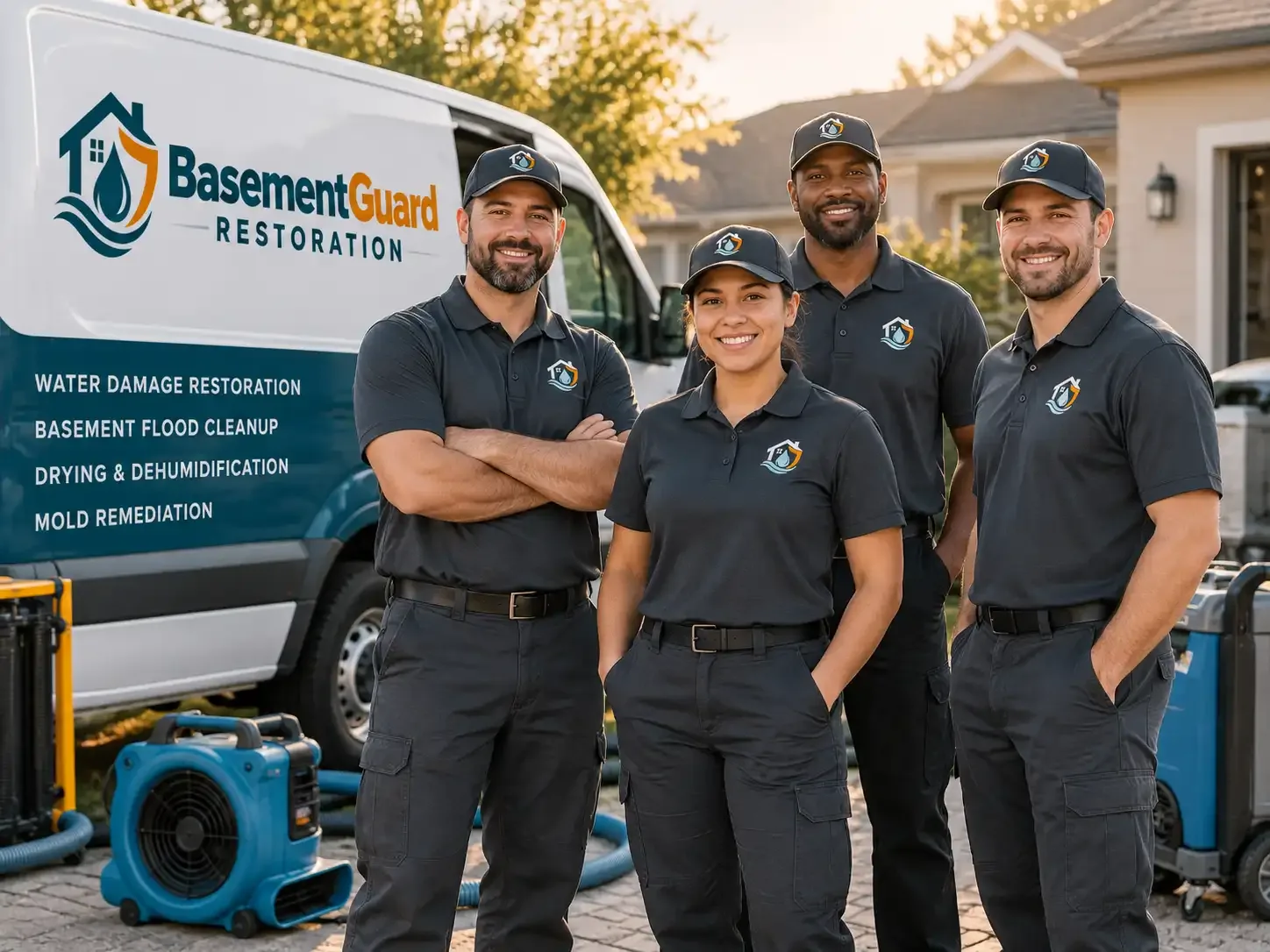 Basement Water Damage Restoration company in Woolford, MD